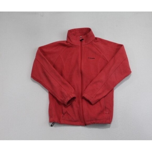 Columbia Women Red Sweater Mock Neck Size Large - Picture 1 of 9